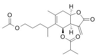 1-O-Acetyl-6beta-O-Isobutyrylbritannilactone