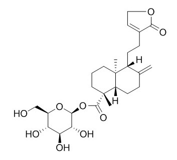 19-[(beta-D-glucopyranosyl)oxy]-19-oxo-ent-labda-8(17),13-dien-16,15-olide