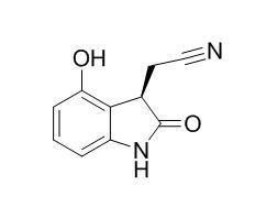 2-(4-Hydroxy-2-oxoindolin-3-yl)acetonitrile