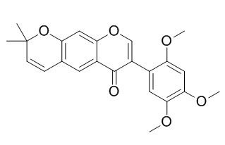 2,4,5-Trimethoxy-2,2-dimethylpyrano[5,6:6,7]isoflavone