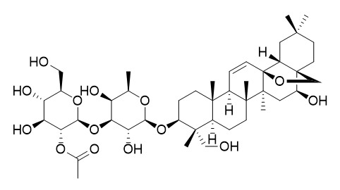 2-O-acetylsaikosaponin A