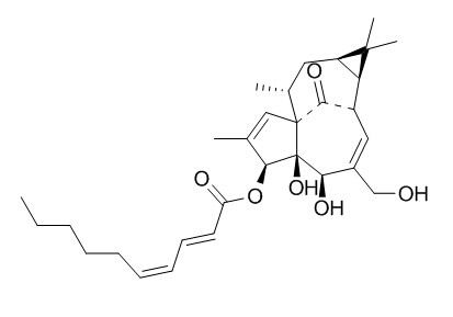 3-O-(2E,4Z-Decadienoyl)ingenol