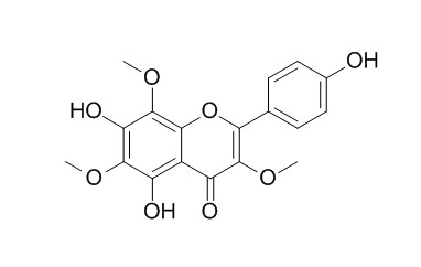 4,5,7-Trihydroxy 3,6,8-trimethoxyflavone