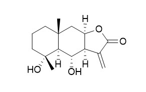 4alpha,6alpha-Dihydroxyeudesm-11(13)-en-12,8beta-olide