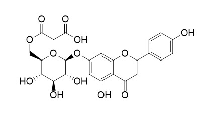 Apigenin 7-O-(6-O-malonylglucoside) 