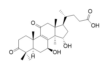 (5alpha)-11-dioxo-7,15-dihydroxy-4,4,14-trimethyl-3-Chol-8-en-24-oic acid