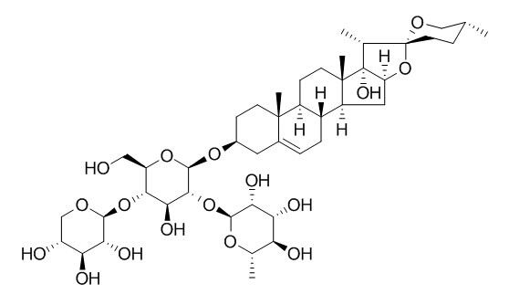 Glucopyranoside,(3beta,25R)-17-hydroxyspirost-5-en-3-yl