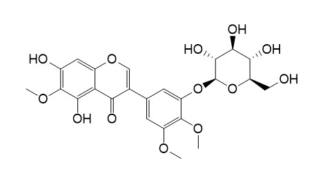 Irigenin 3-O-glucoside