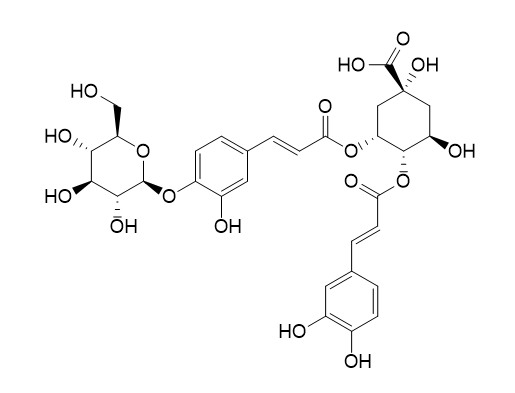 Isochlorogenic acid C 4-O-glucoside