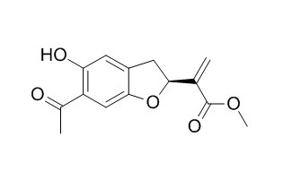 Methyl 2-(6-acetyl-5-hydroxy-2,3-dihydrobenzofuran-2-yl)propenoate