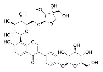 Mirificin-4-O-glucoside