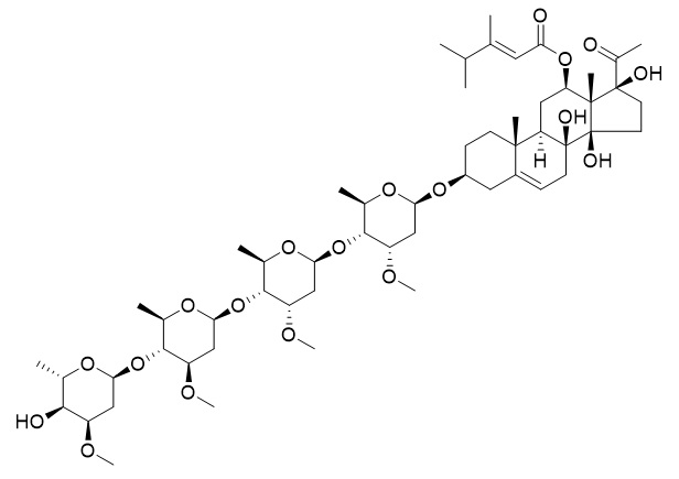 Otophylloside B 4-O-alpha-L-cymaropyranoside