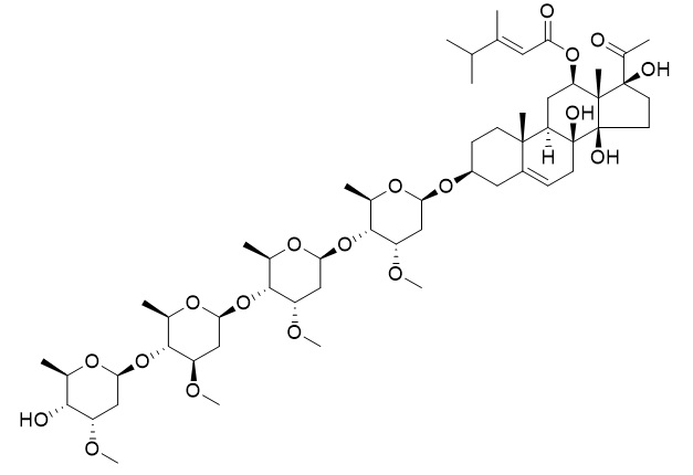 Otophylloside B 4-O-beta-D-cymaropyranoside