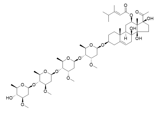 Otophylloside B 4-O-beta-D-oleandropyranoside