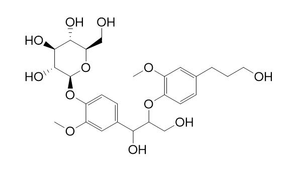 threo-7,9,9-Trihydroxy-3,3-dimethoxy-8-O-4-neolignan 4-O-beta-D-glucopyranoside