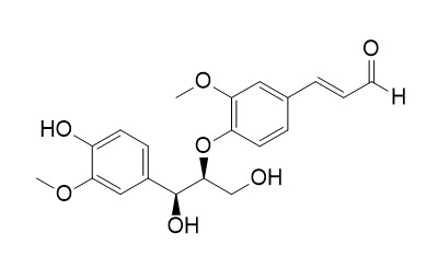 threo-Guaiacylglycerol-beta-coniferyl aldehyde ether