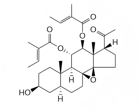 11alpha,12beta-di-O-tigloyl-tenacigenin B