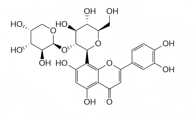 2"-O-beta-L-arabinopyranosylorientin