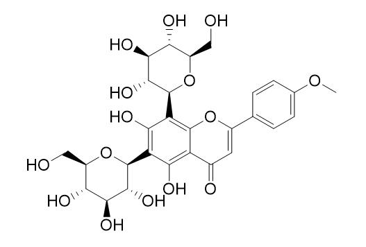 4-Methylapigenin 6,8-di-C-beta-glucopyranoside