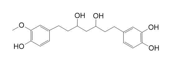 4-(3,5-Dihydroxy-7-(4-hydroxy-3-methoxyphenyl)heptyl)benzene-1,2-diol