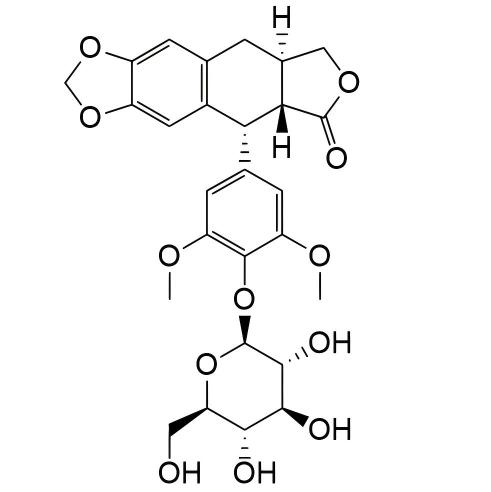 4-Demethyldeoxypodophyllotoxin beta-D-glucopyranoside