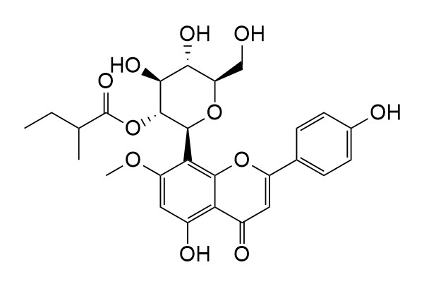 Isoswertisin 2-O-(2-methylbutyrate)
